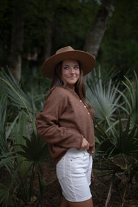 The Piper Cardigan (brown)