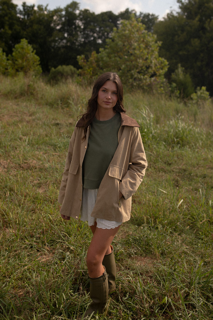 The Chore Jacket (sandy beige)
