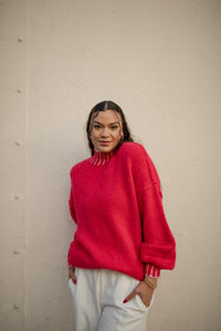 Scarlet Knit Sweater