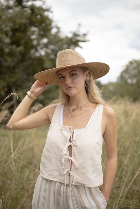 Lennox Bow Tie Vest Top