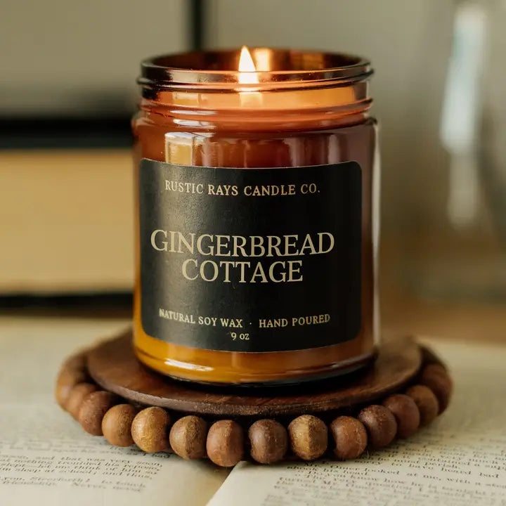 Gingerbread Cottage Soy Candle (9oz)