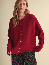 Poppy Cardigan (savvy red)