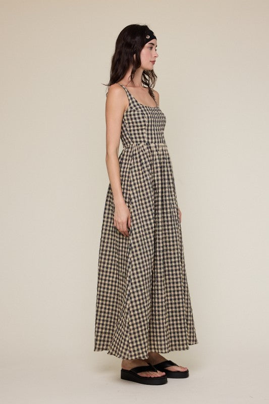 Maria Checkered Dress