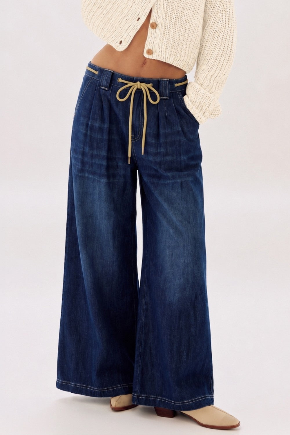 Rhodes Wide Leg Jeans