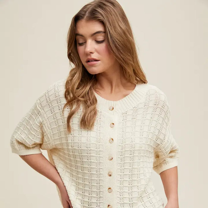 The Mary Cardigan (ivory)