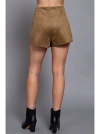 Suede Skort (tan)