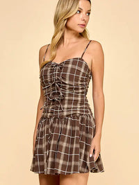Remy Plaid Mini Dress