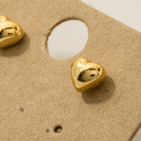 Mini Heart Stud Earrings