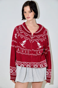 Apres Ski Sweater (red)