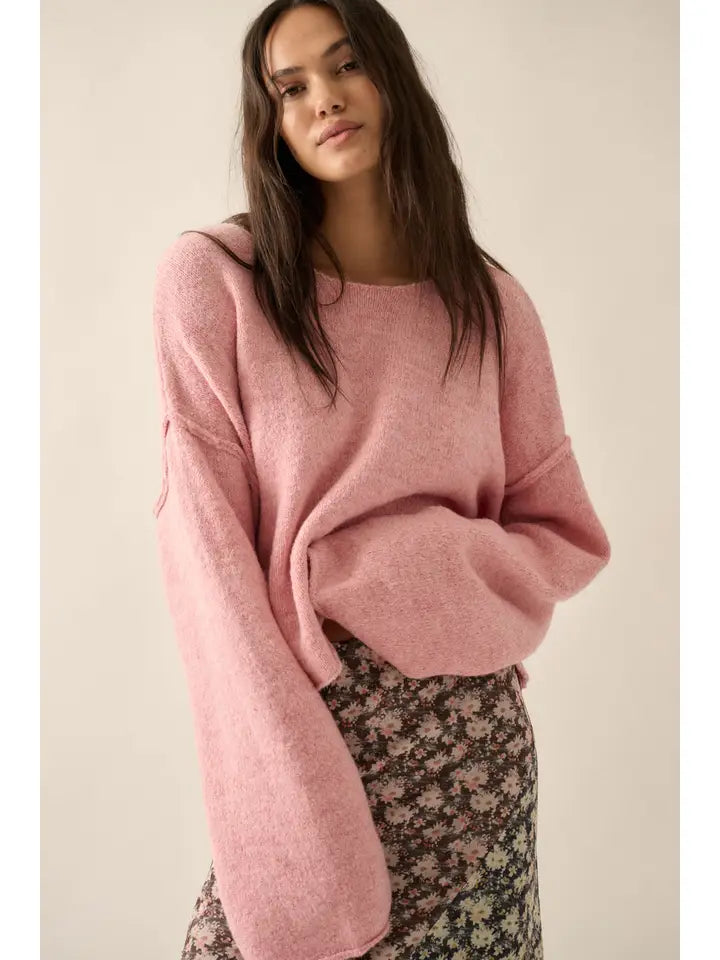 Sunsets Sweater (pink)