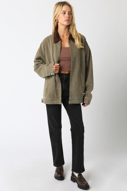 Cotswold Barn Jacket (olive)