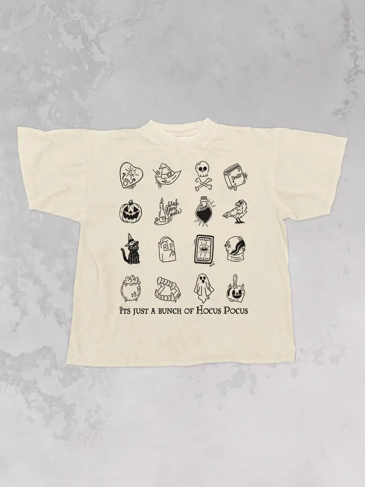 A Bunch of Hocus Pocus Oversized Tee (pepper)