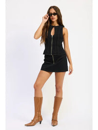 Rowie Lowrise Skirt (black)