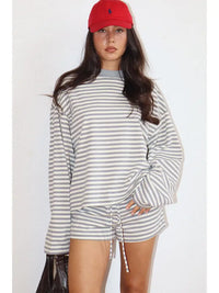 Bailey Striped Lounge Shorts