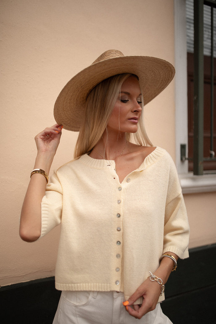 The Stacey Cardigan (butter)