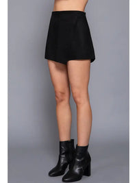Suede Skort (black)