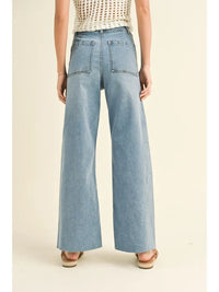 Marine Fit Wide Leg Pants (denim)