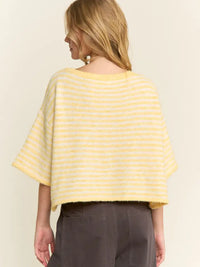 The Penny Cardigan (yellow/ivory)