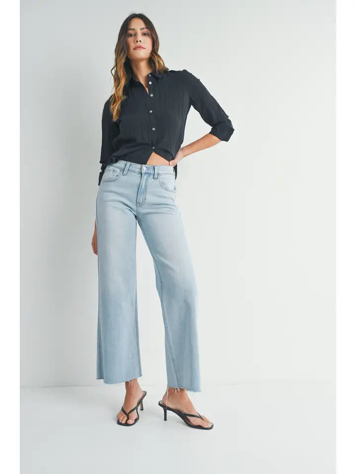 Raw Hem Jean (light)