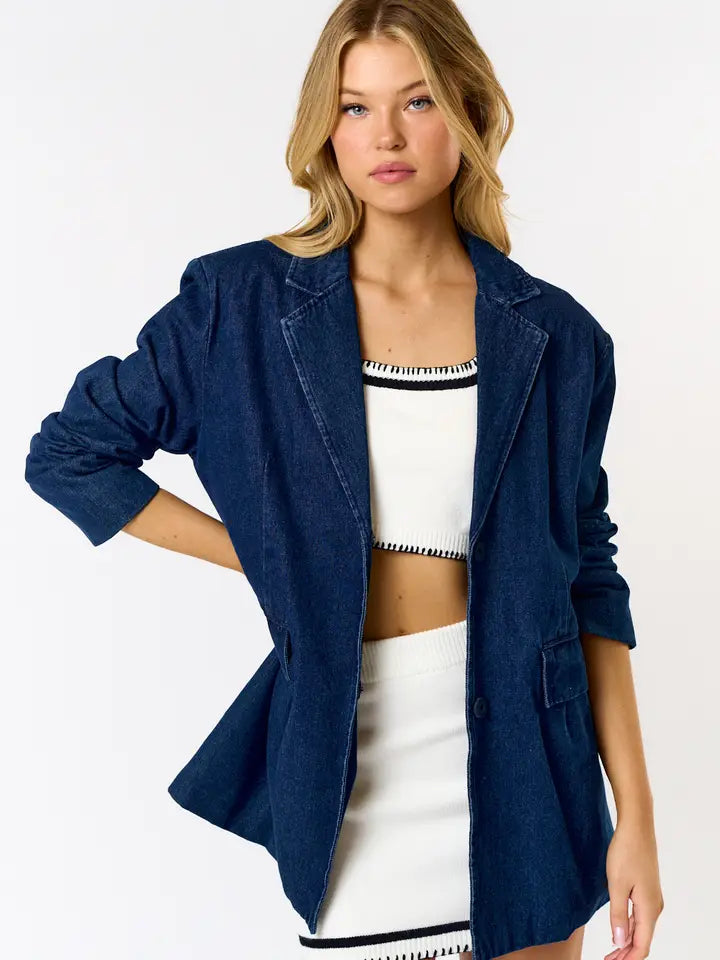 Denim Blazer