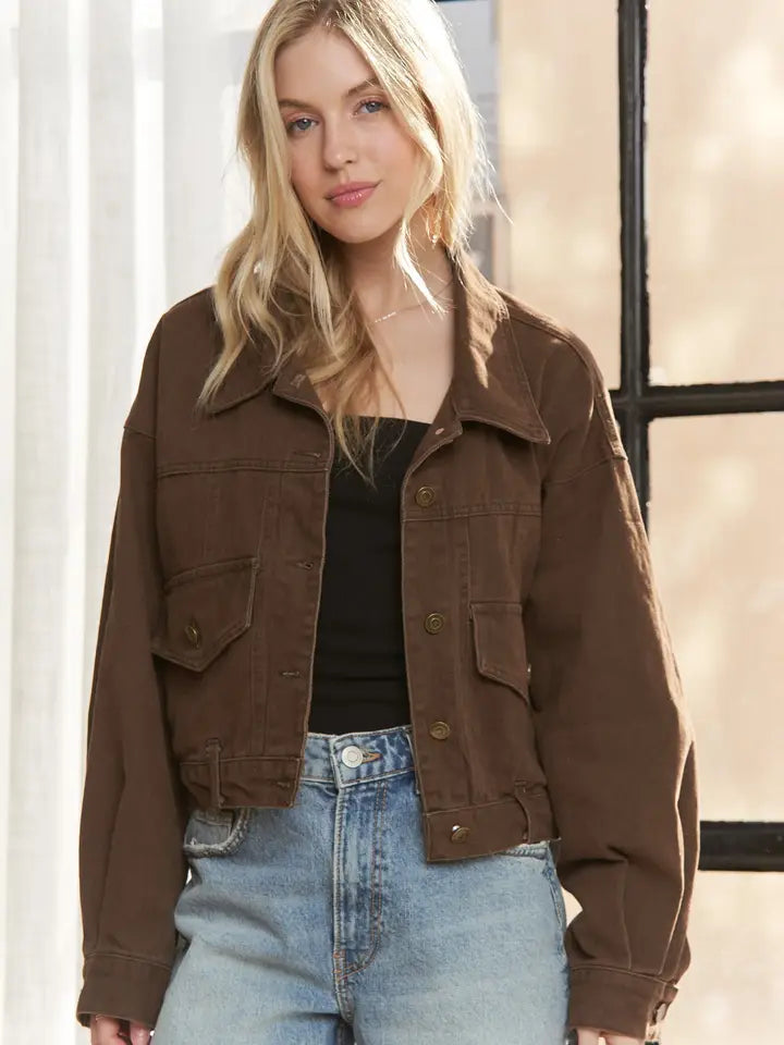 Baylor Cropped Jacket