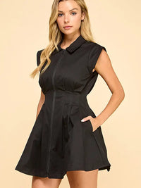 Paxton Mini Dress (black)