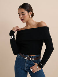 Pebble Dome Buckle Belt in Brown - GEORGE-MARY'S
