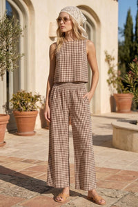 Gingham Tank Top - GEORGE-MARY'S