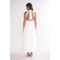 Byron Eyelet Maxi Dress (white) - GEORGE-MARY'S