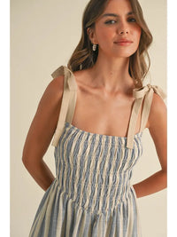 Penelope Striped Dress