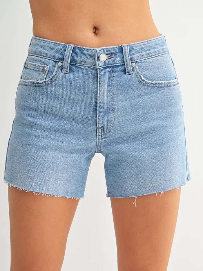 90s Lightwash Denim Shorts