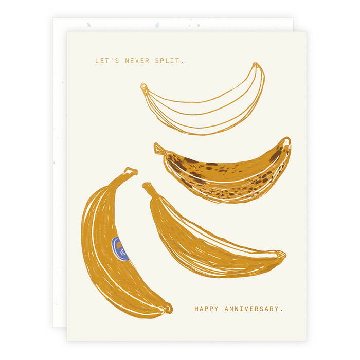 Never Split Anniversary Card