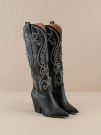 The Astrid Western Boot (black)