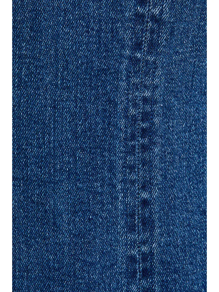 Brooklyn Seamed Denim Dress
