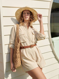 Matte Maison Square Buckle Belt - GEORGE-MARY'S