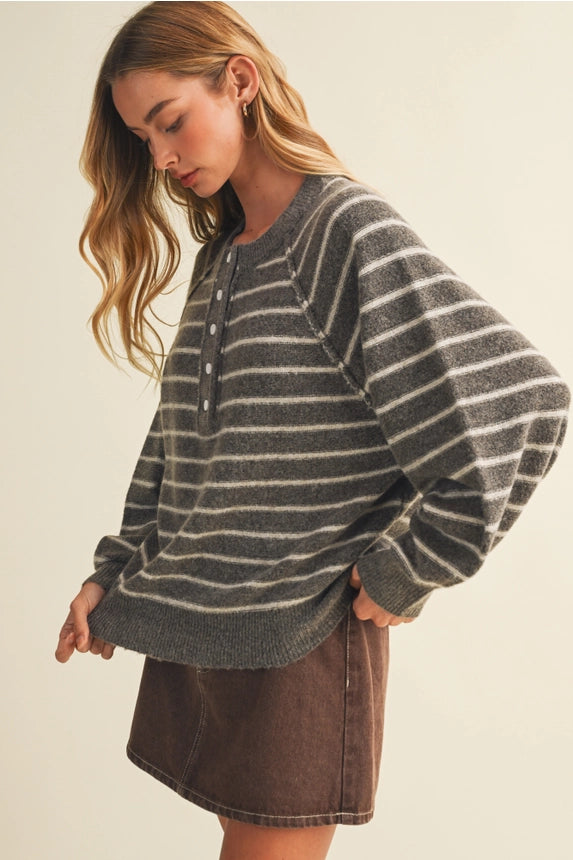 Grayson Striped Sweater