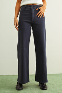 Marine Fit Wide Leg Pants (navy) - GEORGE-MARY'S