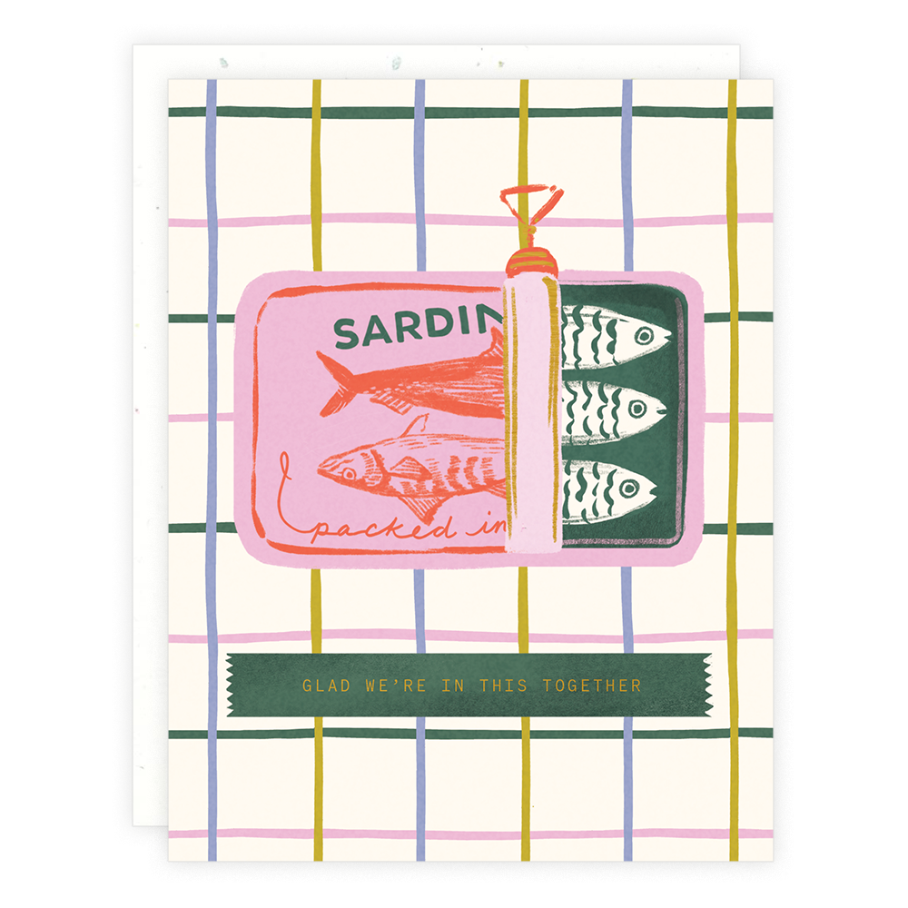Sardines Greeting Card