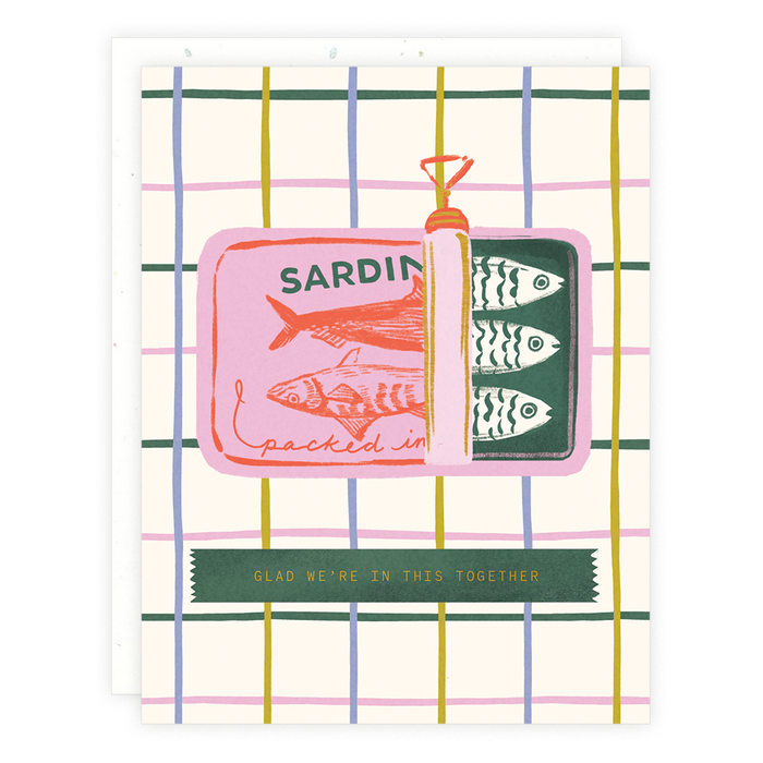 Sardines Greeting Card