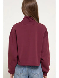 Turtleneck Sweater (burgundy)