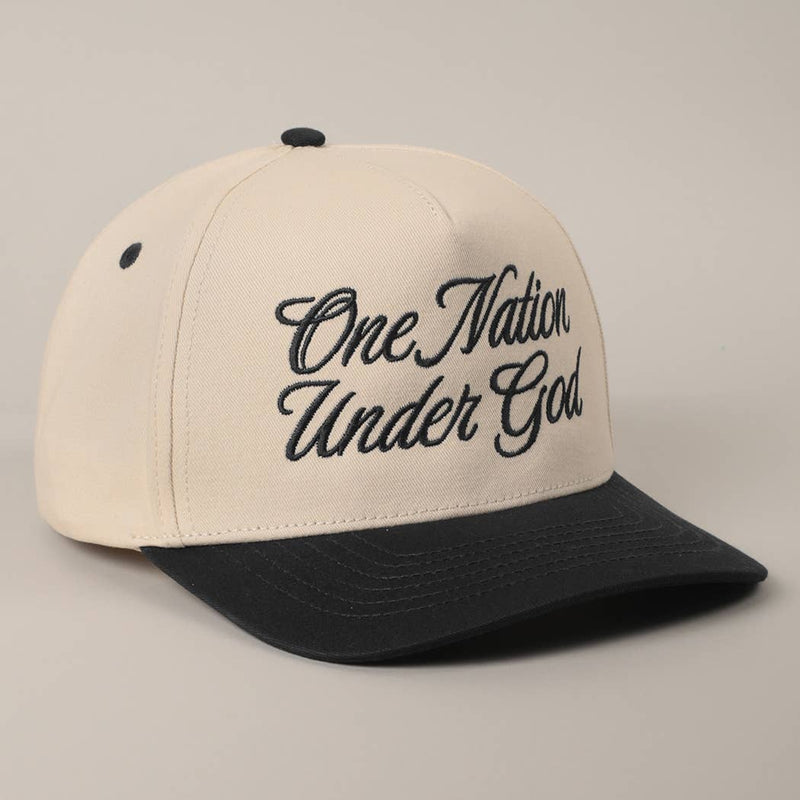 One Nation Under God Trucker Hat ( 3 colors)