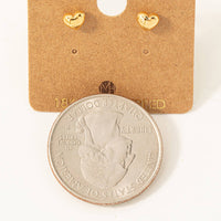 Mini Heart Stud Earrings - GEORGE-MARY'S