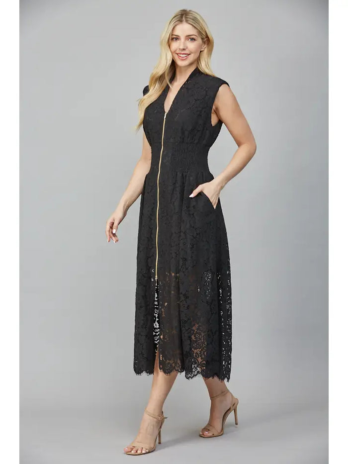 Zia Lace Cutout Dress