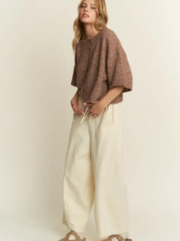 Louise Sweater Cardigan (mocha)