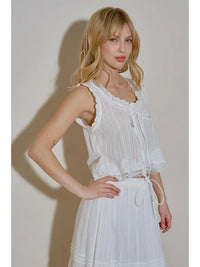 Warner Lace Crop Cami
