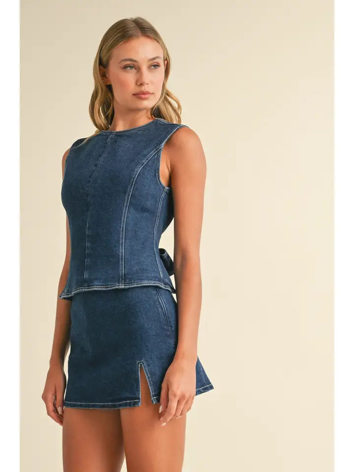 Perry Denim Skirt