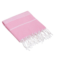 PREORDER Turkish Beach Towel (pink) - GEORGE-MARY'S