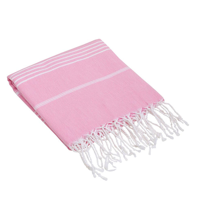 PREORDER Turkish Beach Towel (pink) - GEORGE-MARY'S