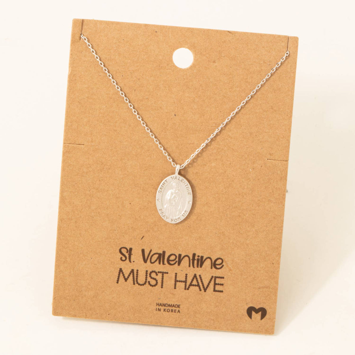 Saint Valentine Pendant Necklace - GEORGE-MARY'S