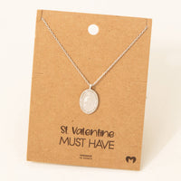 Saint Valentine Pendant Necklace - GEORGE-MARY'S